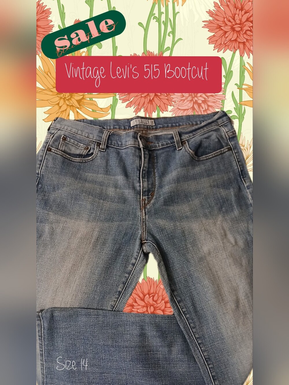 Levi's Women's Blue Bootcut Jeans